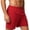 Red, variant on EOYWHK Men's Drawstring Shorts Breathable Elastic Waist Gym Shorts Soft Lightweight Breathable Casual Activewear for Men Daily Wear Outdoor Black L