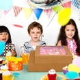 thumbnail image 5 of Cake Boxes 20-Count Brown 13.07x10.47x3.39in for Baked Goods, 5 of 6