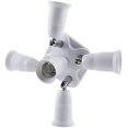 thumbnail image 5 of KAIYANG Adaptador divisor de portalámparas de bombilla con base E27 a E27 ajustable 4 en 1, 5 of 5