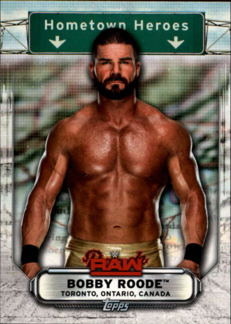 2019 Topps WWE Raw Hometown Heroes #HH-8 Bobby Roode Wrestling Trading ...