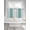 Grey, blue-green, variant on Burnt Orange Grey Ombre Bathroom Window Curtain, Farmhouse Gradient Minimalist Light Filtering Coffee Kitchen Curtains, Bedroom Living Room Curtains 2 Panel 84"x54"