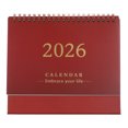 thumbnail image 1 of Calendario de escritorio pequeño 2026: Calendario de Año Nuevo de sobremesa, mini agenda plegable para el hogar, la escuela y la oficina., 1 of 7