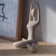 thumbnail image 5 of Conjunto de 3 Estatuas Yoga Oro, Figurinas Resina Meditación Zen para Estantería, Decoración del Hogar, Regalos Dorado, 5 of 7