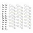 thumbnail image 1 of 100pcs Mounting Brackets Clips for 3528/5050 LED Strip Light, 1 of 6