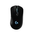 thumbnail image 1 of Logitech G703 LIGHTSPEED Wireless Gaming Mouse w/ HERO 25K Sensor, LIGHTSYNC RGB, POWERPLAY Compatible, Lightweight 95g+10g Optional, 100-25,600 DPI, Rubber Side Grips, 1 of 8