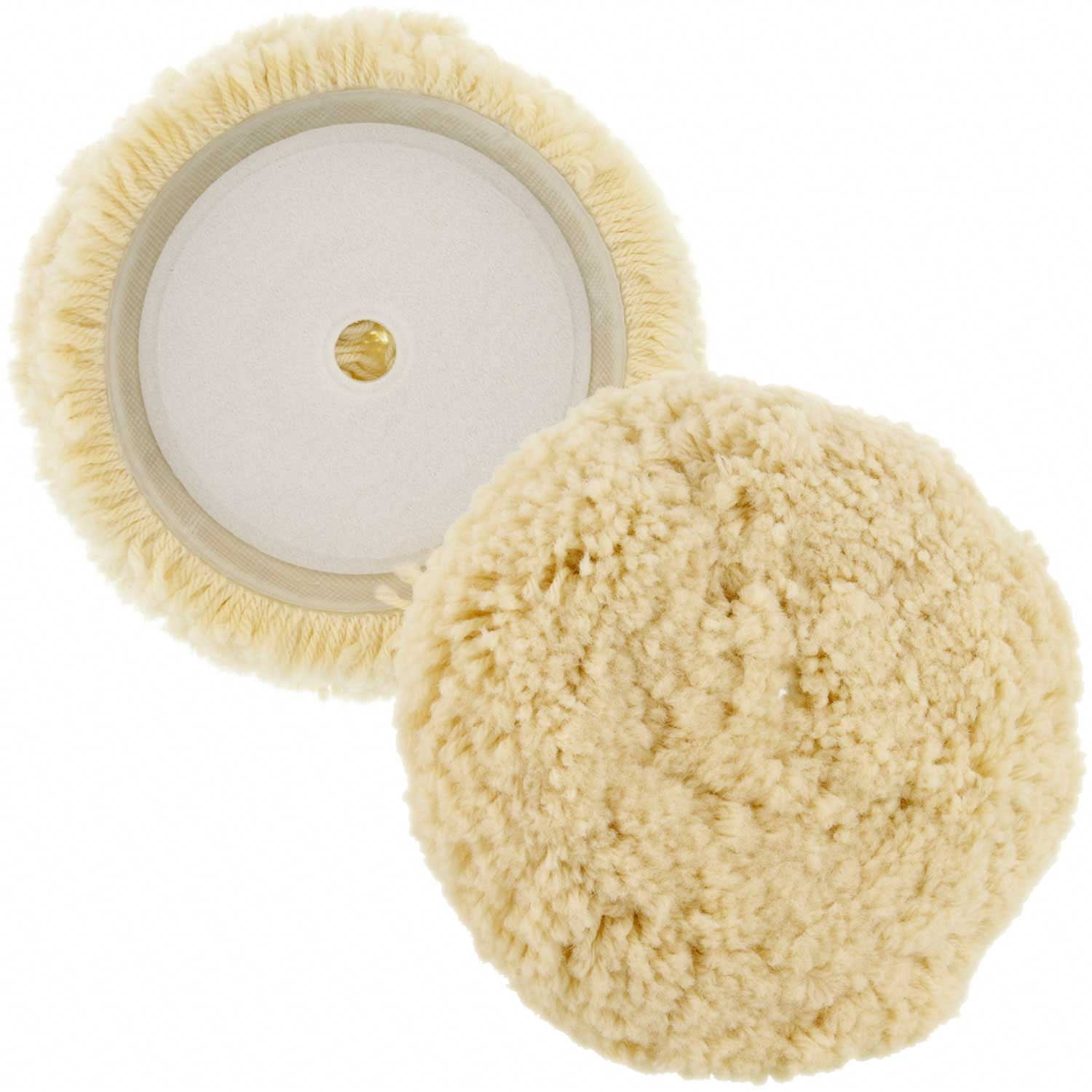 100% Wool Hook \u0026 Loop Grip Buffing Pad 