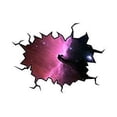thumbnail image 2 of VWAQ Outer Space Wall Decal Nebula Galaxy Sticker Hole In The Wall VWAQ-WC8 (18"H X 22"W), 2 of 2