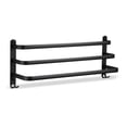 thumbnail image 3 of Toallero Armario de baño Bar Zapatillas de inodoro Riel de almacenamiento Estante Hogar Cocina Sin perforaciones Organizador de artículos de Juegos de accesorios de baño  Dreischichtig 50CM Yuarrent HA011420-03B, 3 of 6