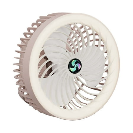 

Qocolhg Desk Fan for Bedroom Three-Speed Mini Desktop Fan Rechargeable Battery Powered Portable Air Conditioners Fan with LED lights Portable USB Fan Quiet for Indoor Outdoor