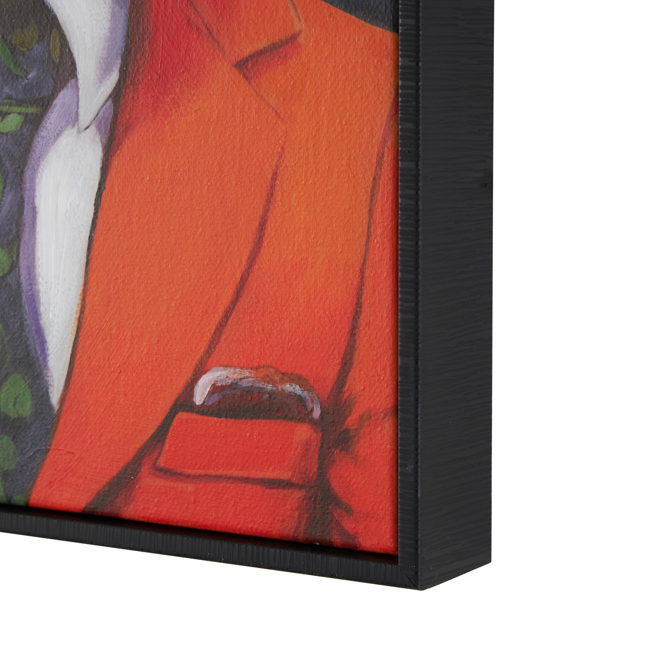 13" x 17" Business Monkey Framed Wall Art with Cigar and Headphones, by DecMode (2 Count)