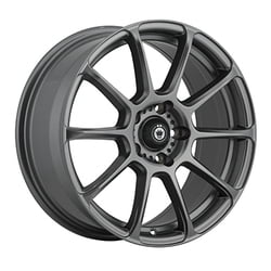 1 X Konig 41MG Runlite 16X7.5 5X112 66.56 Hub  45 Offset Matte Grey Wheel Rim