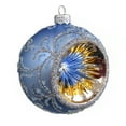 thumbnail image 2 of STPgoods Vintage Lanterns Glass Christmas Ball Ornament Set 2 Pcs 3.94" Hand-Painted Christmas Tree Ornaments Christmas Tree Hanging Decoration, Blue Pink, 2 of 3
