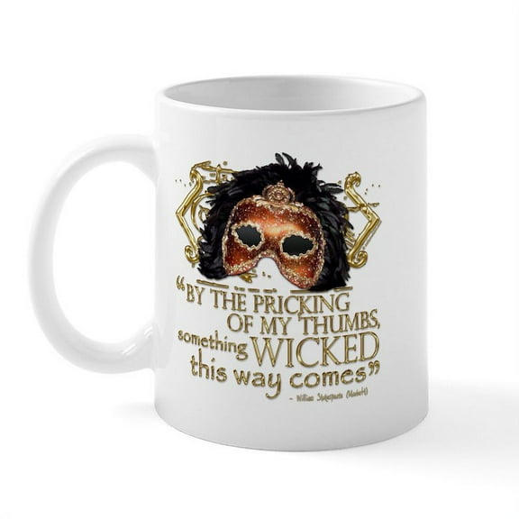 CafePress - Macbeth Quote Mug - 11 oz Ceramic Mug - Novelty Coffee Tea Cup