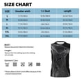 thumbnail image 6 of Honeii Geometric Lines Dog Art Print Men's Sleeveless Muscle Shirts, Breathable & Quick-Dry Gym Shirt, Athletic Tank Top for Running, Fitness, and Outdoor Activities-XX-Large, 6 of 7