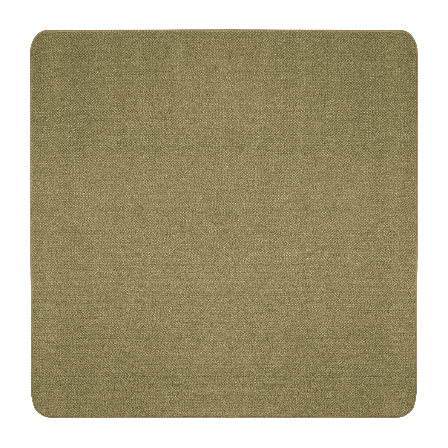 Skidresistant Carpet Indoor Area Rug Floor Mat Olive Green 5' X 5