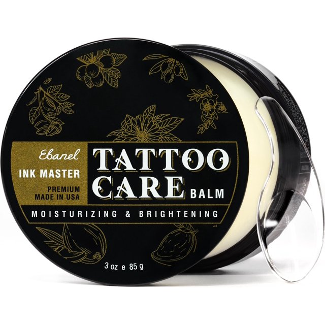 Bálsamo para tatuajes Ebanel Ink Master Premium, crema de cuidado posterior de 90 ml