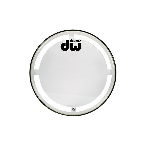 DW Coated Clear Bass Drum Head 22 in.