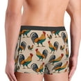 thumbnail image 5 of Naloa Rooster Print Mens Underwear - Boxers for Men, Classic Briefs for Men, 5 of 9