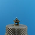thumbnail image 4 of Brass, ornamental bonsai rockery fish tank model, 4 of 11