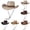 Beige, variant on Frnrwgo Cowboy Hat for Men Women Summer Sun Western Wide Brim Lightweigh Packable Drawstring Chin Strap