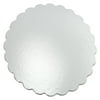 Wilton Silver 14-Inch Round Cake Platters, 4-Count