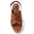 thumbnail image 3 of No Boundaries Women's X-Band Wedge Sandal, 3 of 4