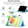 thumbnail image 2 of Flip Case for 9.6 /9.7 /10 /10.1 /10.2/ 10.3/ 10.4/ 10.5 Inch Tablet, for Galaxy Tab A7 10.4" /Galaxy Tab S6 Lite /Onn 10.1" /Lenovo Tab M10 FHD Plus 10.3" /10 inch Android Tablet (G Sunflower), 2 of 4