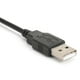 thumbnail image 3 of Cable de alimentación USB 2 pines USB 2.0 Extensión de cable macho DIY con interruptor (Negro), 3 of 5