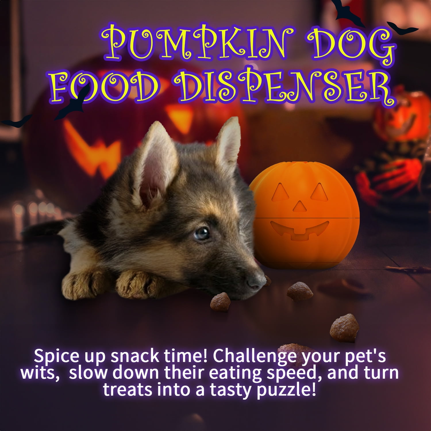 Pets Choice - Wet Piper Dog Game and Pumpkin