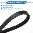 thumbnail image 4 of Correa de transmisión V-Belt No.3B3-E7641-00-00 de Unique Bargains para scooters de Aprilia y Yamaha, 4 of 7