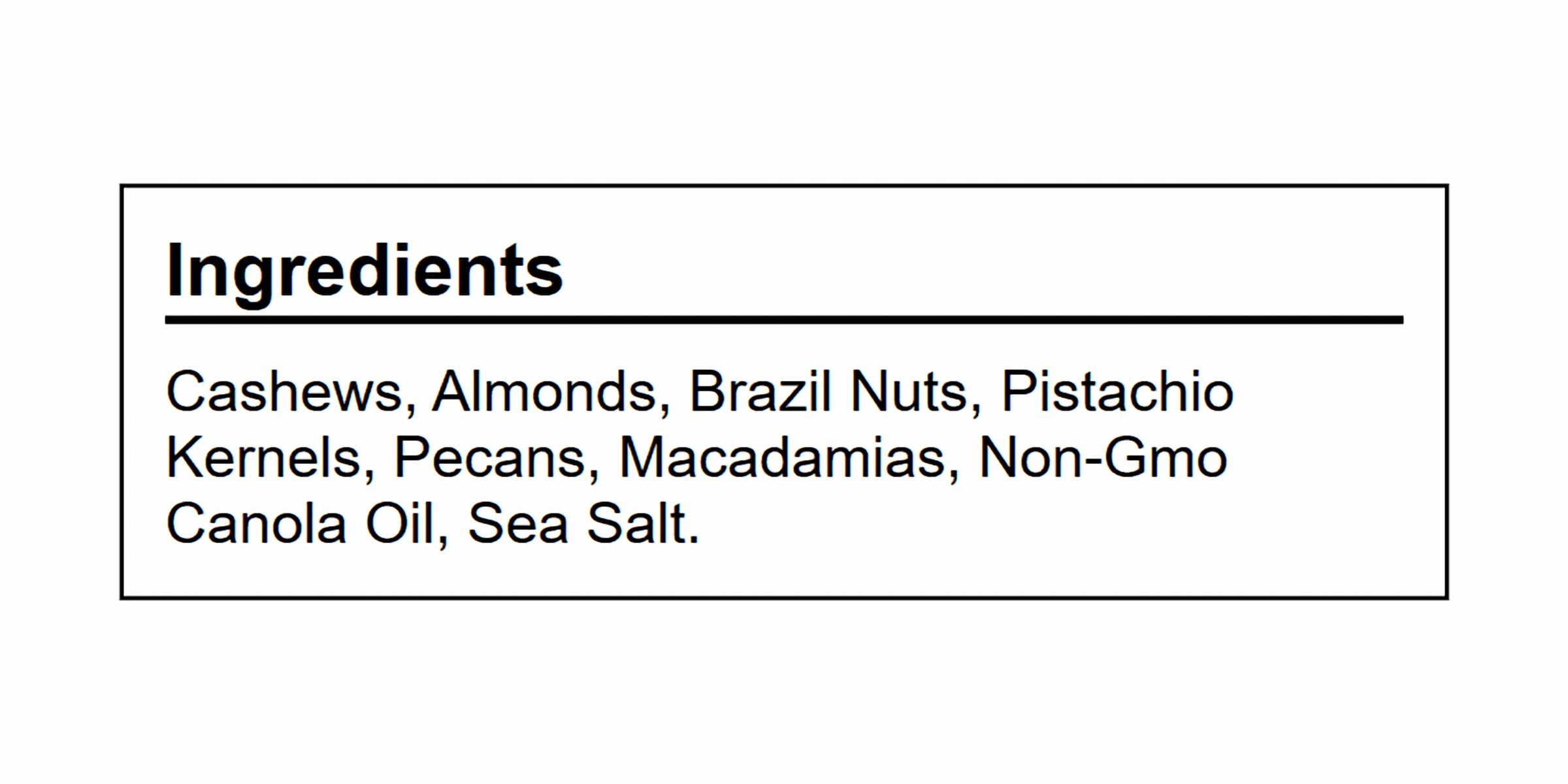 Sprouts Roasted Salted Deluxe Mixed Nuts With Out Peanuts 12 oz (Pack of 2)