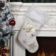 thumbnail image 5 of Christmas Stocking Candy Bag Snowflake Sequin Christmas Stocking, 5 of 5