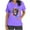 AF-Purple, variant on BiZtdJrK Womens Scrub Tops 2025 Mardi Gras Printed Summer Shirts Stretchy V Neck Short Sleeve Nursing Scrubs Blouse with Pockets Black XL Lightning Sales of Today Prime