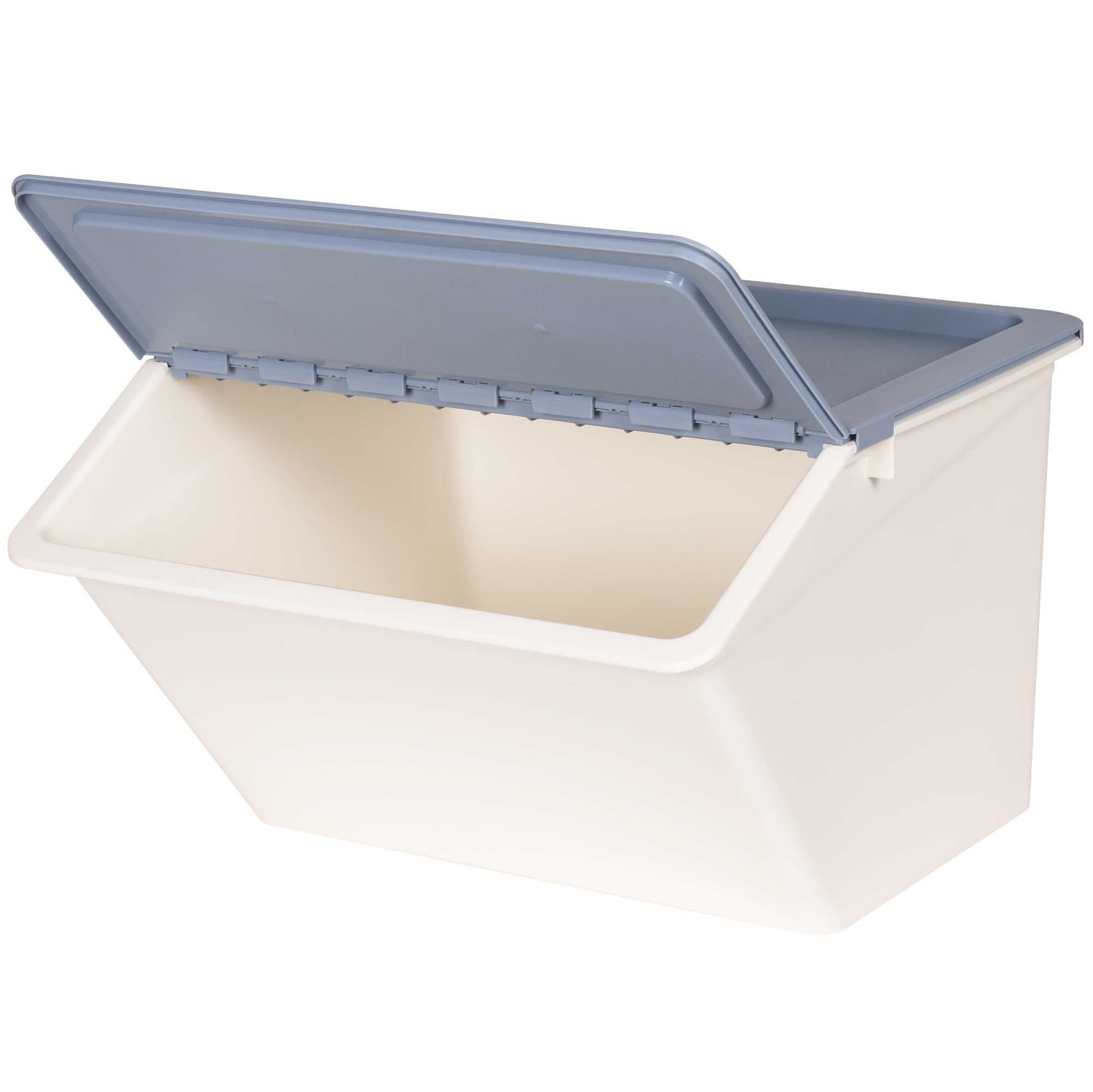 Neatfreak Kids Easy-Access Large Stackable Bin, Plastic, BLUE