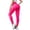 Hot Pink, variant on 3D Anti Cellulite Metabolic Booster Leggings for Women, High Waist Compression Tights, Tummy Control Workout Yoga Pants