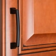 thumbnail image 5 of GlideRite 3-3/4 in. Center Classic Base Pull Cabinet Hardware Handle, Matte Black, Pack of 5, 5 of 5