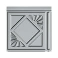 thumbnail image 7 of FASÄDE Traditional 4 Decorative Vinyl Backsplash Panel in Argent Silver (6X6 Inch Sample), 7 of 7