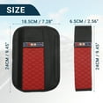 thumbnail image 6 of Unique Bargains Car Rhinestones Seat Belt Cover Pad Shoulder Strap Seatbelt Soft Comfortable Covers Red 2 Pcs, 6 of 6