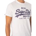 thumbnail image 4 of Superdry Vintage Logo T-Shirt, White, 4 of 6