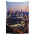 thumbnail image 3 of Ambesonne Cincinnati Tablecloth Rectangular Table Cover, Urban Life Theme Details, 60"x84", Multicolor, 3 of 4
