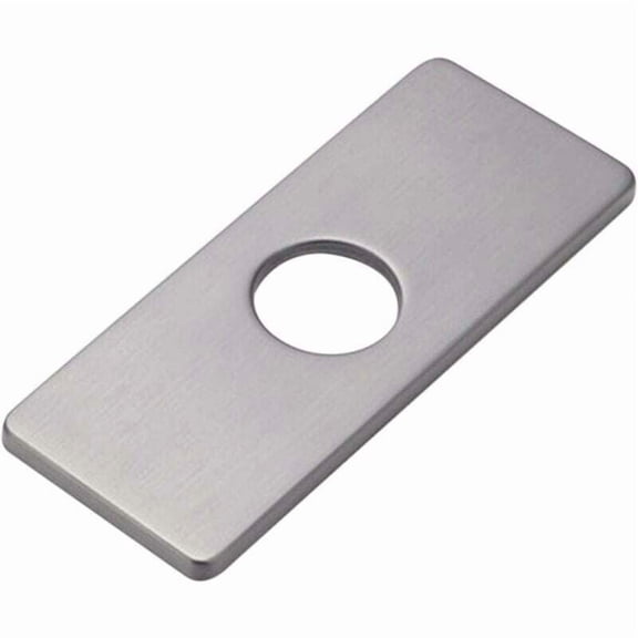 Kitchen Sink Hole Plate for Bathroom Faucet, Lavatory, Brushed Nickel Faucet Escutcheon