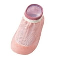 thumbnail image 3 of Baby Boy Girl Cotton Walking Shoes Non- Soft Rubber Sole Sock Shoes Walking Shoes for 25-30 Months, 3 of 4