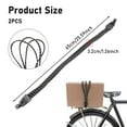 thumbnail image 3 of Bike Accessories Tie Down Straps With Hooks Adjustable Elastic Rope Luggage Tension Rack Straps For Camping Pannier Secure Transport, 3 of 9