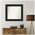 thumbnail image 7 of Amanti Art Custom Wall and Bathroom Mirror (35.75 x 37.75 in.), Mezzanine Espresso Frame, 7 of 7