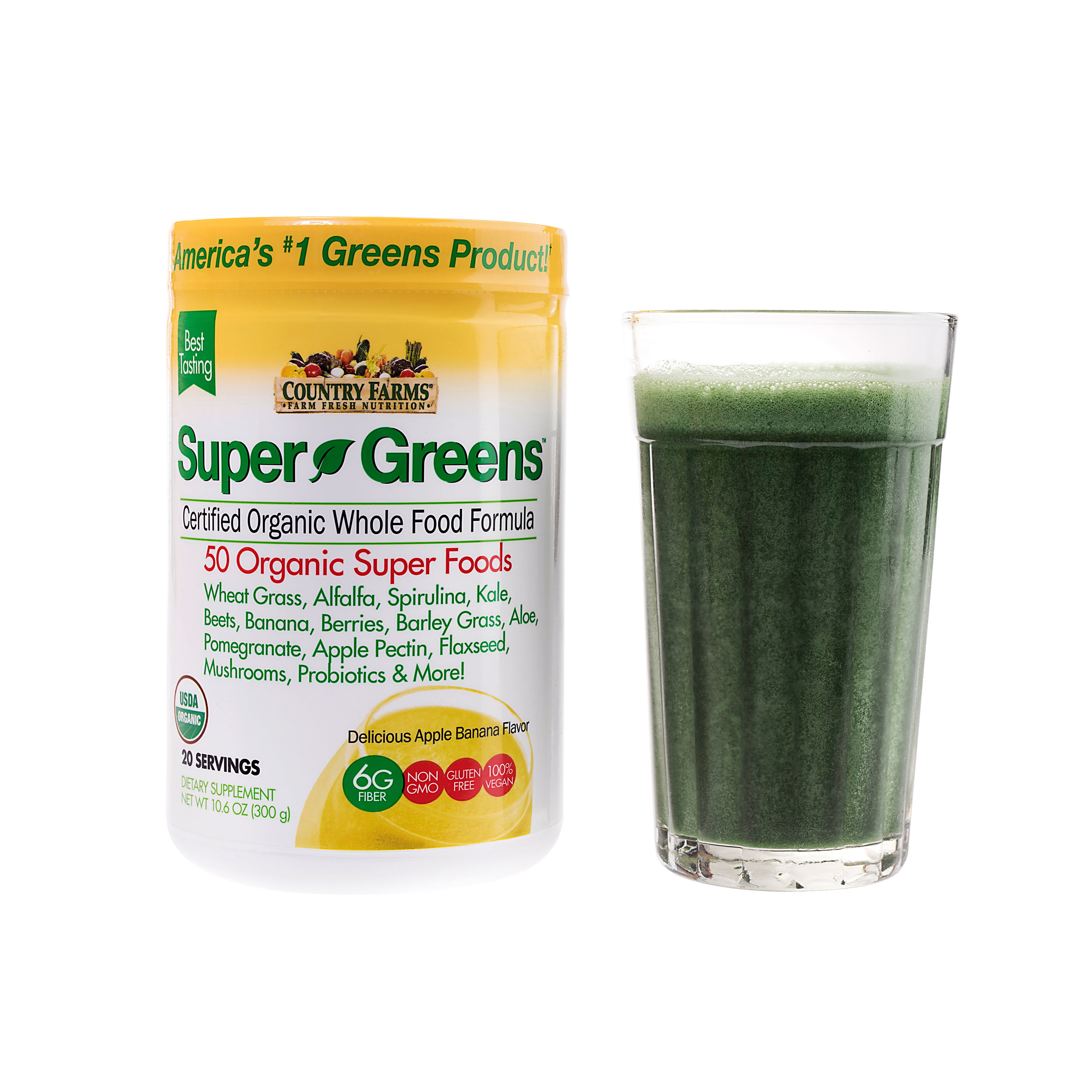 Super Greens - Green Apple