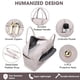 thumbnail image 3 of Bolsa de viaje LUOCIP para mujer con compartimento para zapatos y más, 3 of 6