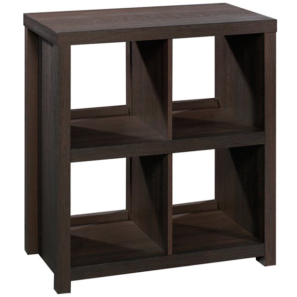 Sauder Homeplus 4 Cube Bookcase Dakota Oak Finish Walmart Com Walmart Com
