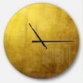 thumbnail image 1 of DesignArt Grande Horloge Murale Texture Or, 1 of 2