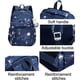 thumbnail image 4 of Mochila para niñas Mochila para escuela primaria Mochila para escuela primaria con adorno (púrpura, 23 litros) Sailing Electrónica, 4 of 5