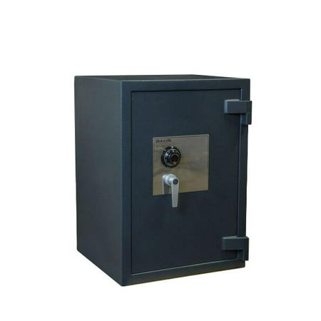 Hollon PM-2819C Burglary Safe in Gray with Combination Dial